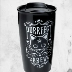 Purrfect Brew Double Walled Tumbler