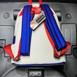 LOUNGEFLY Ghostbusters - Stay Puft Cosplay Mini-Backpack -Mortem Horror Shop stay puft loungefly bag