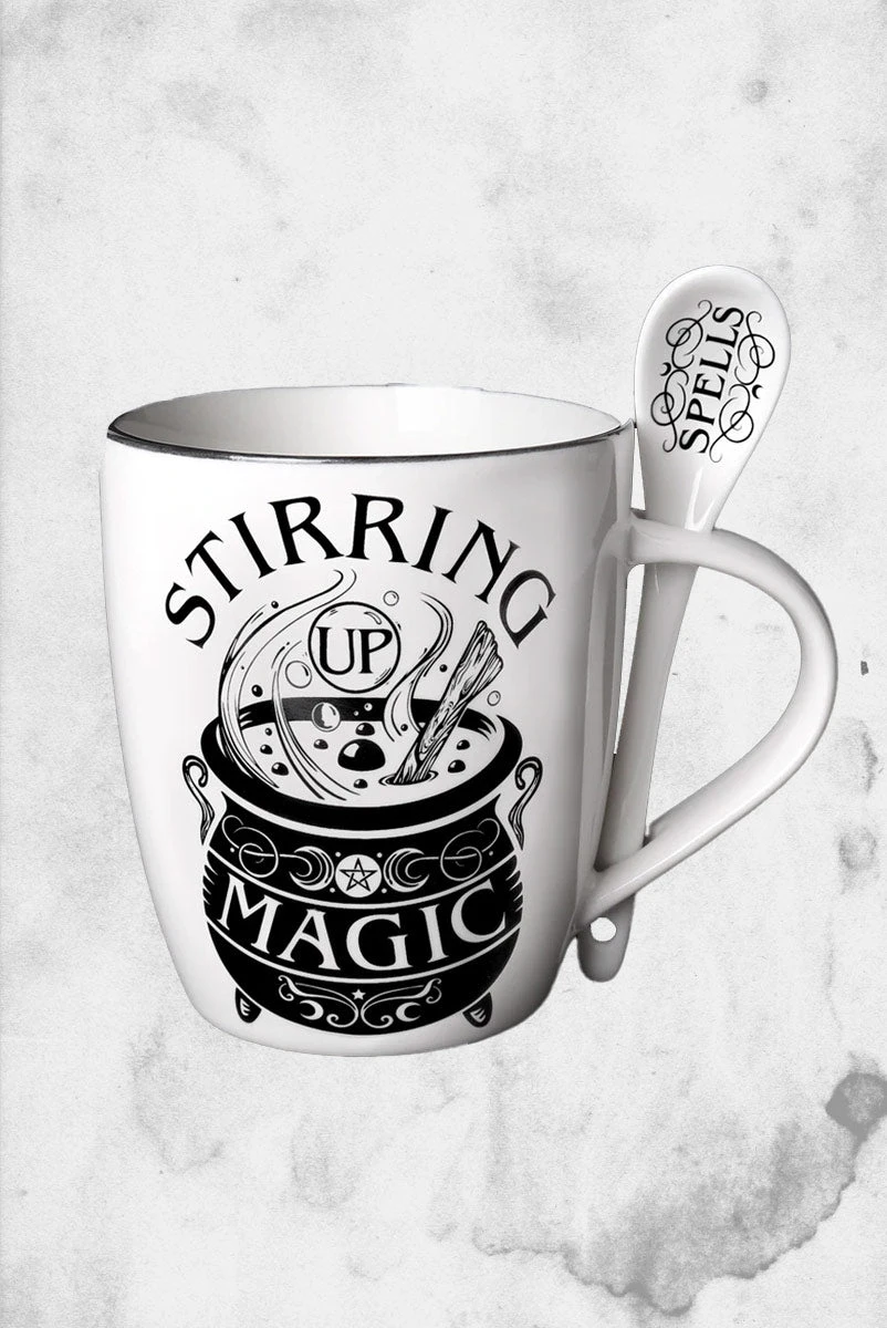 Stirring Up Magic Cup And Spoon 3 Stirring Up Magic Cup And Spoon
