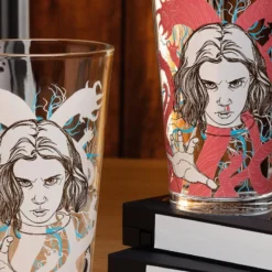 Stranger Things - Eleven (Cold Change) Glass -Mortem Horror Shop stranger things color changing cup