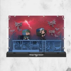 FUNKO Stranger Things - Eddie, Dustin & Demobats - Deluxe Pop! Figure