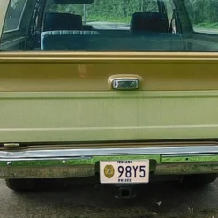 Stranger Things - Hopper Plate -Mortem Horror Shop stranger things hopper car