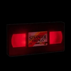 Stranger Things - VHS Lamp Light -Mortem Horror Shop stranger things red vhs tape