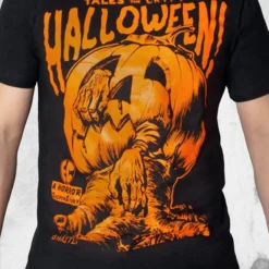 Tales From The Crypt - Orange Pumpkin Halloween T-Shirt