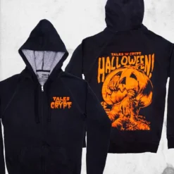 Tales From The Crypt - Orange Pumpkin Halloween Hoodie