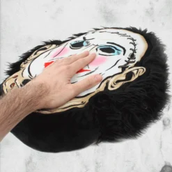 Texas Chainsaw Massacre - Leatherface Plush Pillow -Mortem Horror Shop texaschainsaw leatherface prettywomanplush pillow