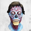 TRICK OR TREAT STUDIOS They Live - Alien Mask 2 TRICK OR TREAT STUDIOS They Live - Alien Mask -Mortem Horror Shop they live alien mask