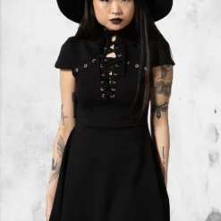 Tied Up Skater Dress