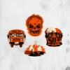 TRICK OR TREAT STUDIOS Trick 'r Treat (Glow-In-The-Dark) Paper Decor -Mortem Horror Shop trick r treat wall decor glow