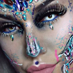 Gypsy Shine Palette - Unicorn Jewel Set -Mortem Horror Shop unicorn makeup halloween