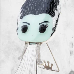 Universal Monsters - Bride Of Frankenstein Large Enamel Pop! Pin -Mortem Horror Shop universal monster bride frankenstein pin