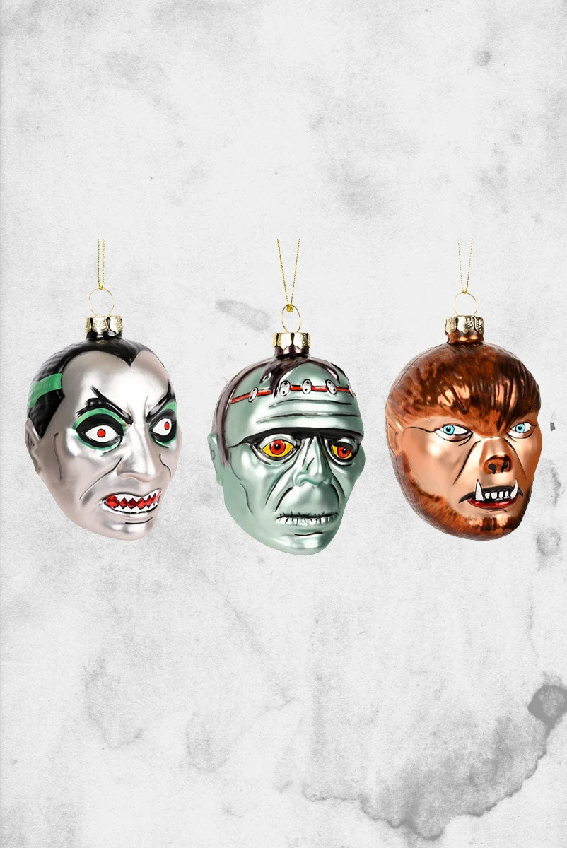 Monsters Ornament (Set) 3 Monsters Ornament (Set)