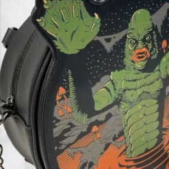 Halloween Shirt Company - Shapeshifter - Swamp Monster 15 Halloween Shirt Company - Shapeshifter - Swamp Monster -Mortem Horror Shop universal monsters creature swamp themed purse halloween shirt company