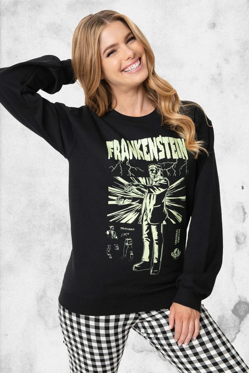 Universal Monsters - Frankenstein Sweatshirt 3 Universal Monsters - Frankenstein Sweatshirt