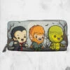 LOUNGEFLY Universal Monsters - Chibi Line Zip Around Wallet 1 LOUNGEFLY Universal Monsters - Chibi Line Zip Around Wallet -Mortem Horror Shop universal monsters loungefly chibi wallet