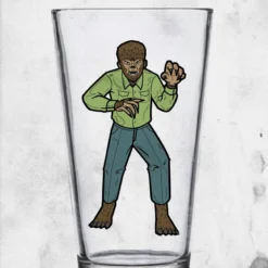 SUPER7 Universal Monsters - Wolfman - Drinking Glass