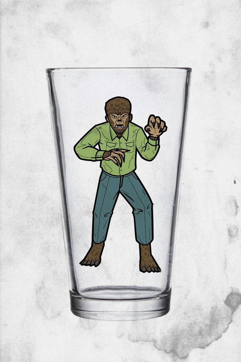 SUPER7 Universal Monsters - Wolfman - Drinking Glass 3 SUPER7 Universal Monsters - Wolfman - Drinking Glass