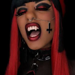 Small Sexy Deluxe Fangs -Mortem Horror Shop vampfang vampire cosplay small fangs deluxe