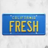 The Fresh Prince Of Bel Air - Taxi Fresh Plate -Mortem Horror Shop will smith fresh prince plate