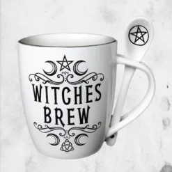 Witches Brew Cup And Spoon