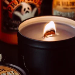 Unearthly Spirits (Spiced Honey) - Wood Wick Candle -Mortem Horror Shop wood wick candle halloween ca614b17 2405 4ca2 ab4d e529f1a5a19a
