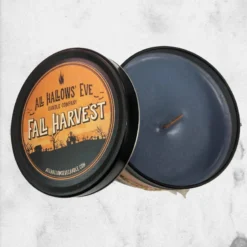 Fall Harvest (Apple) - Wood Wick Candle -Mortem Horror Shop wood wick fall candle f69c8f0b e978 416e 9d81 94ac4e0491a2