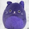 Squishmallow - Zazzie The Purple Cat -Mortem Horror Shop zazzie the cat squishmallow