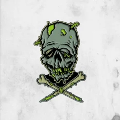 TRICK OR TREAT STUDIOS ToxicToons - Zombie Kook! (Enamel Pin)