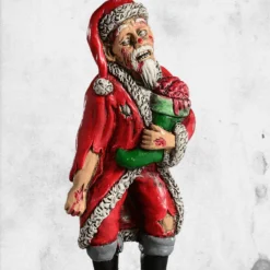 Zombie Santa Ornament