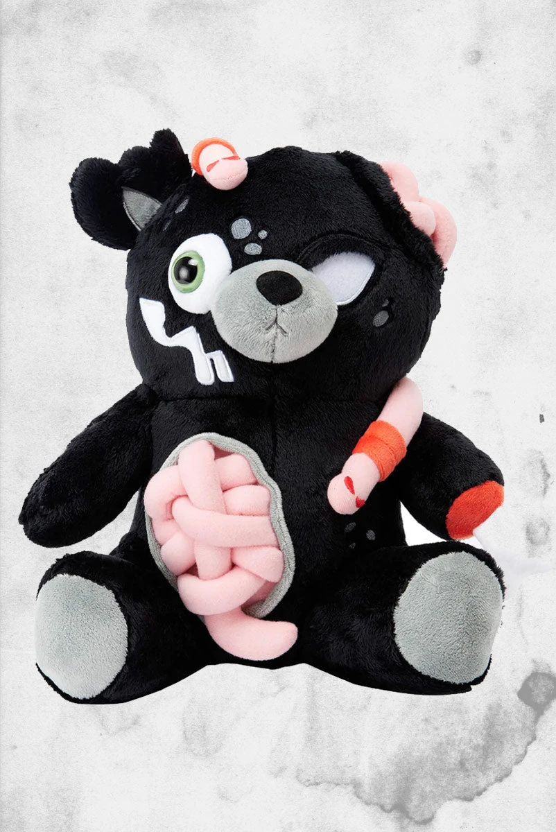 Undead Teddy - Dead As Night Plush Kreepture 3 Undead Teddy - Dead As Night Plush Kreepture