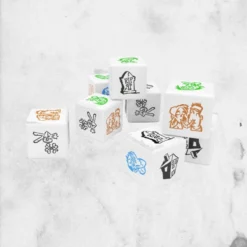 TRICK OR TREAT STUDIOS Zombie Mania (Game) -Mortem Horror Shop zombies dice halloween game